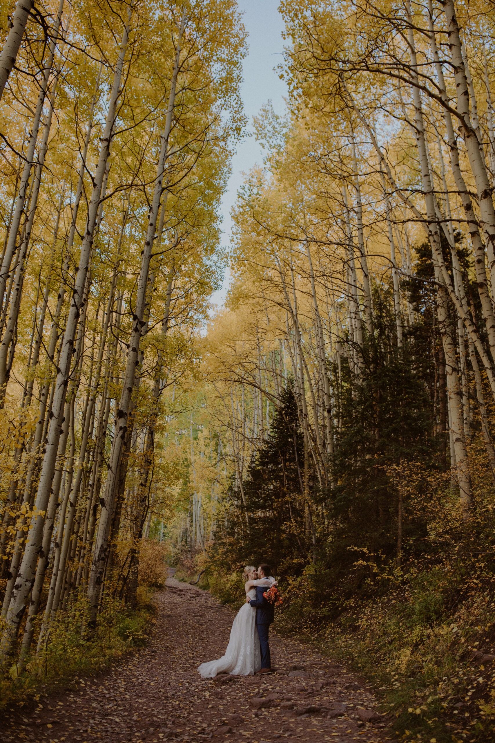 Fall elopement in the San Juan Mountains