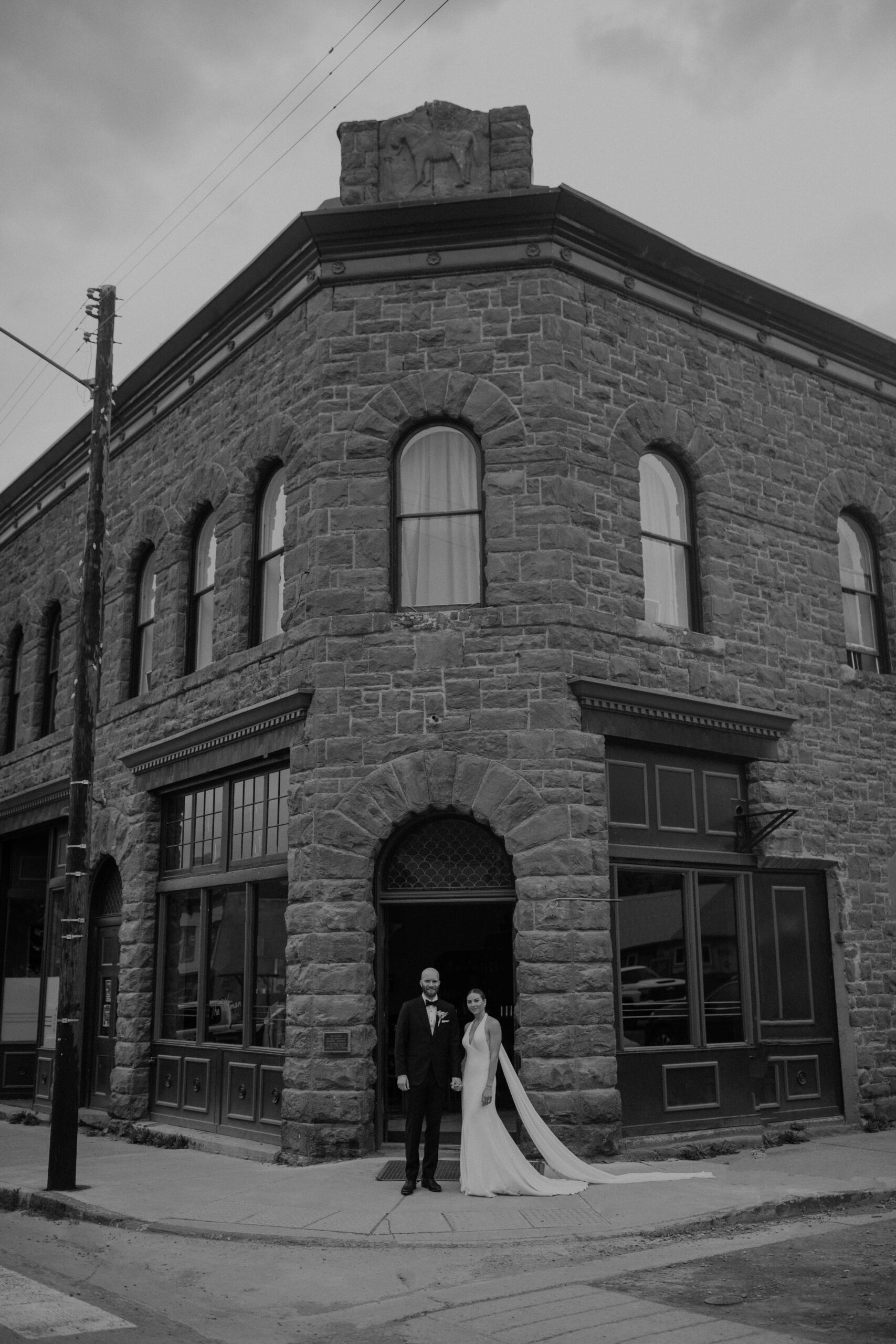 Elopement at the Wyman Hotel in Silverton, Colorado
